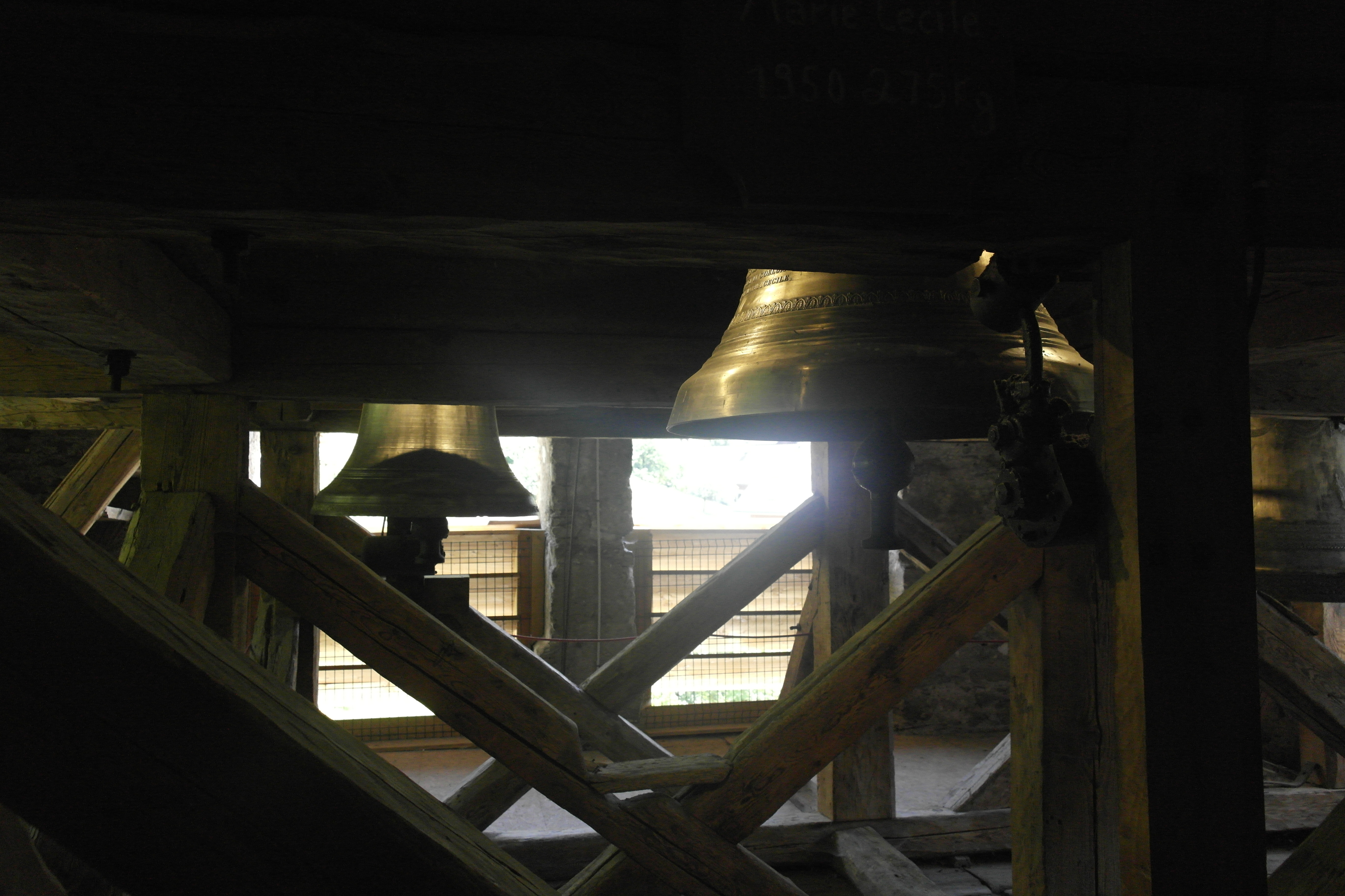 cloches du clocher de Queige