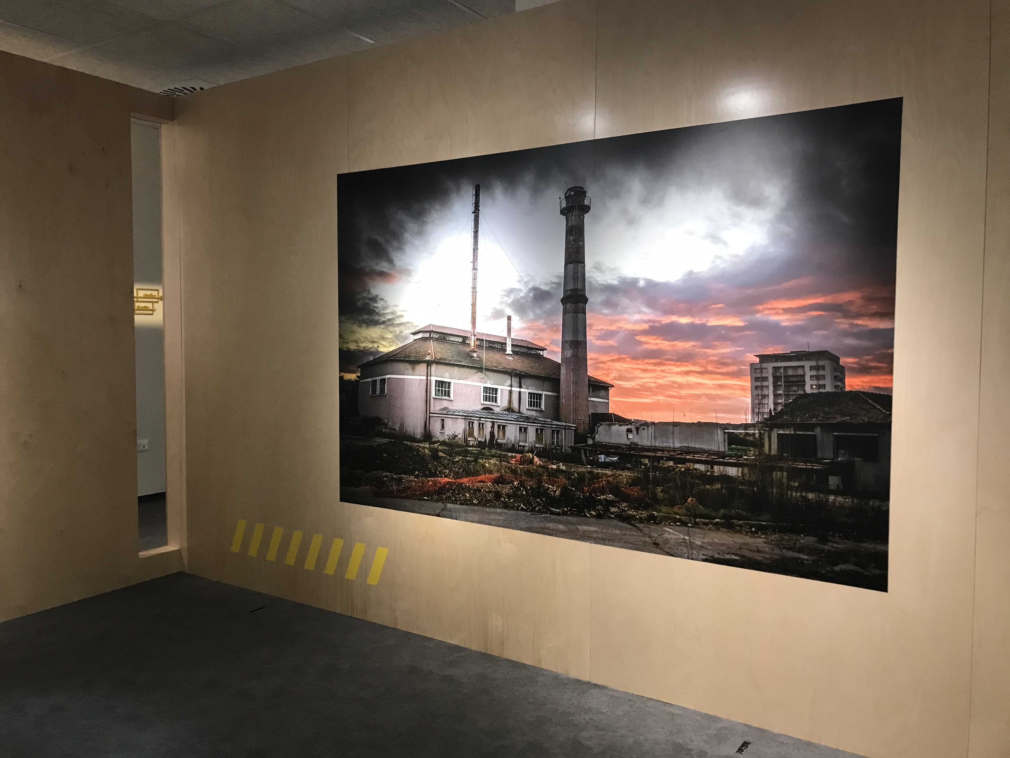 photographie d'une photo de chantier