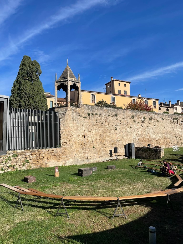 vestiges de fortification, murailles de Banyoles