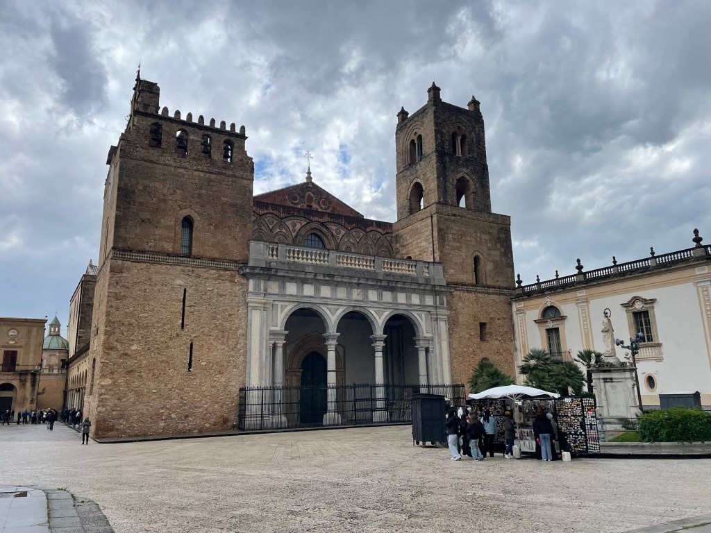 vue extérieure Cathédrale de Monreale