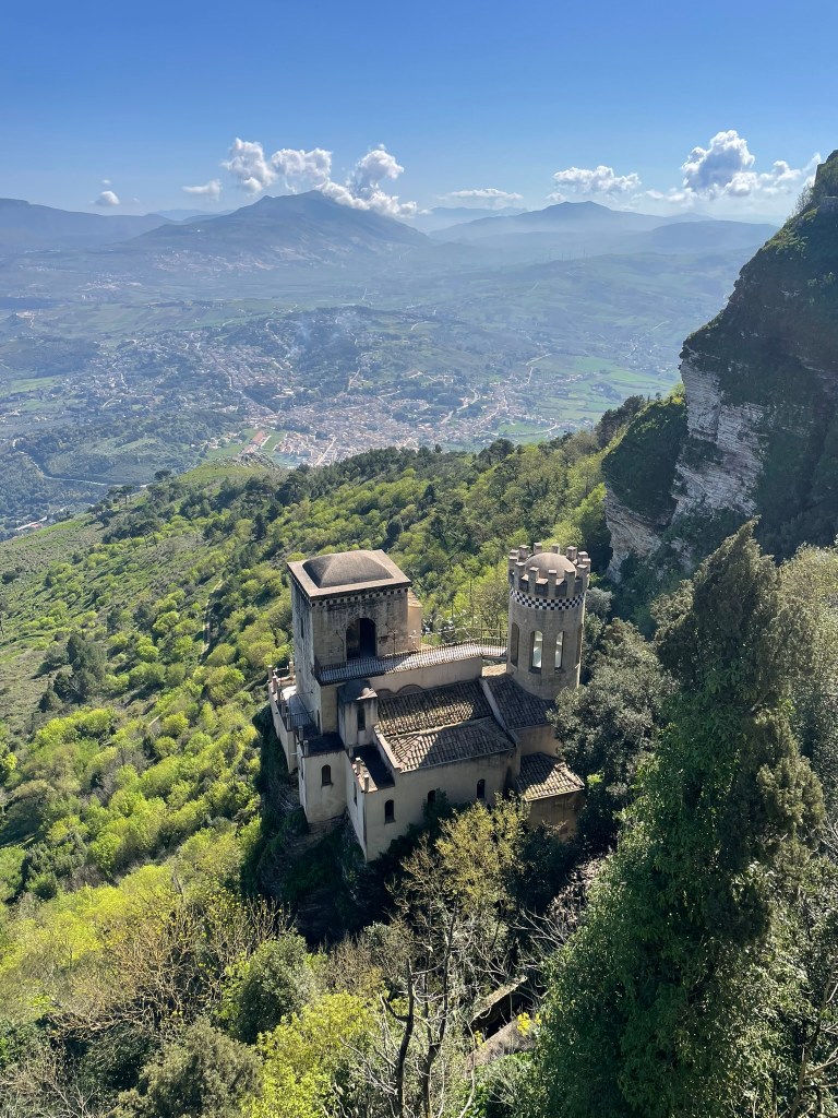 Torretta Pepoli, petit chateau en contrebas d'Erice