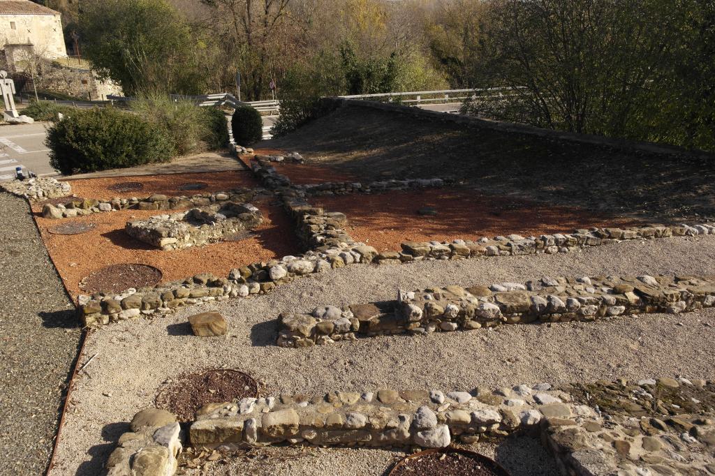 restes d'une domus, Besalú, Catalogne, vestiges antiques